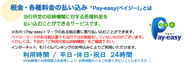 Pay easyとは