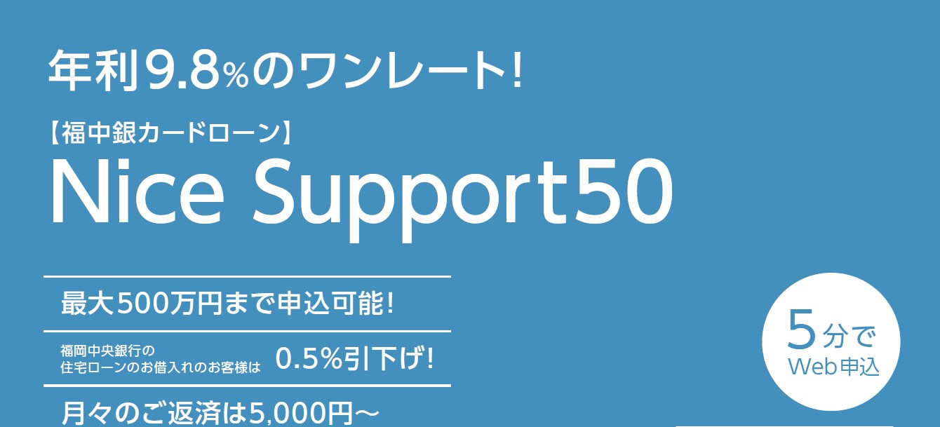 カードローン Nice Support 50